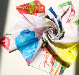 中日手帕与纸胶带设计展 传统与创意的艺术交融